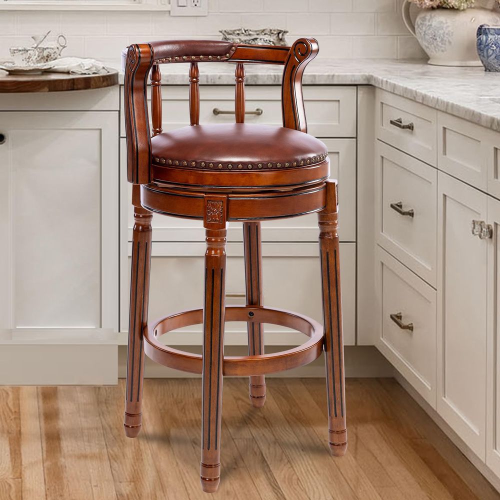 Home Bar Stools - Bar Stools Modern Swivel Barstools,Kitchen Counter