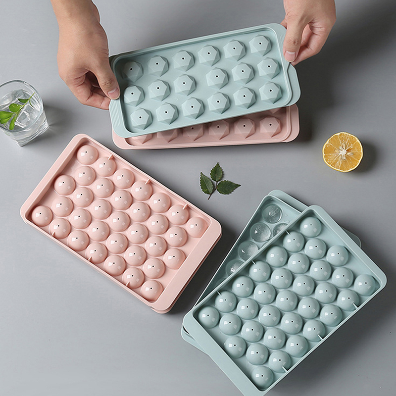 1Pc 3D Round Tray with Lid Pla - огляд і ціна Ice Mold Sphere