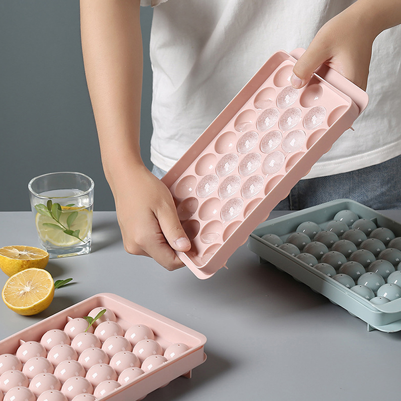 1Pc 3D Round Tray with Lid Pla - огляд і ціна Ice Mold Sphere