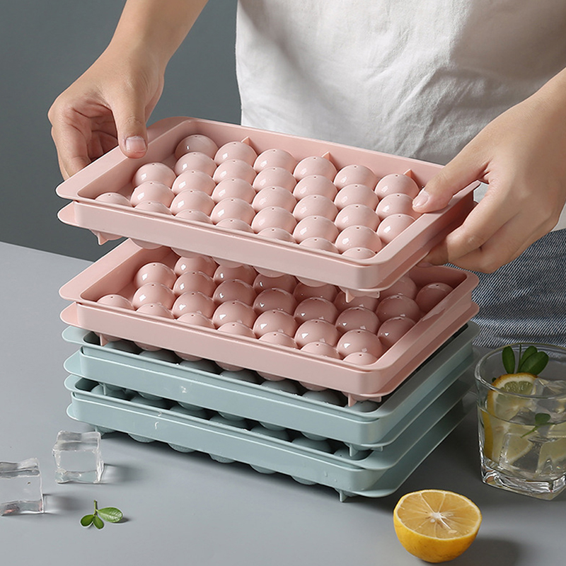 1Pc 3D Round Tray with Lid Pla - огляд і ціна Ice Mold Sphere