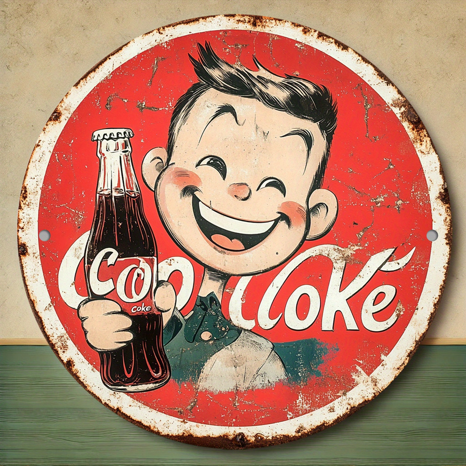 Vintage-Style Cola Advertiseme - огляд і ціна Home Bar Cafe