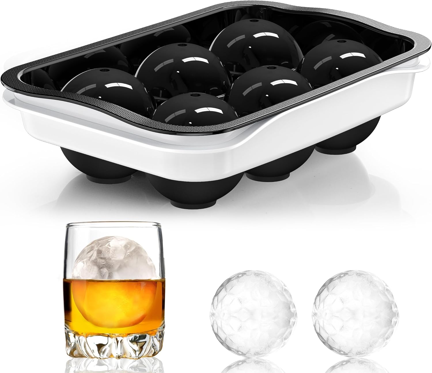 2.2 Inch Round Ice Cube Mold w - огляд і ціна Ice Mold Sphere