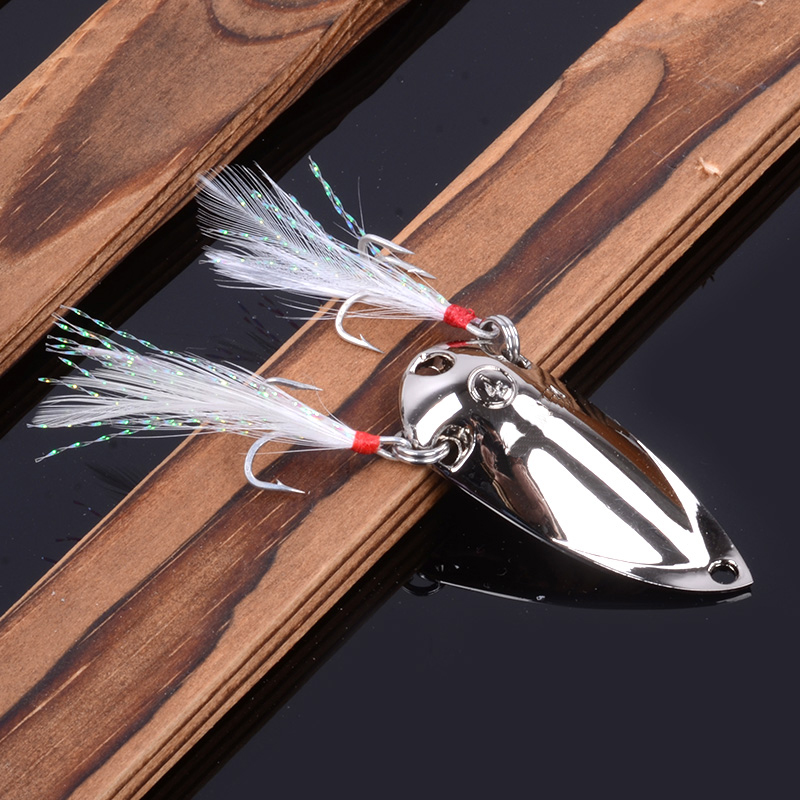 4pcs Fishing lures spoon metal - огляд і ціна Jigger Double Sided