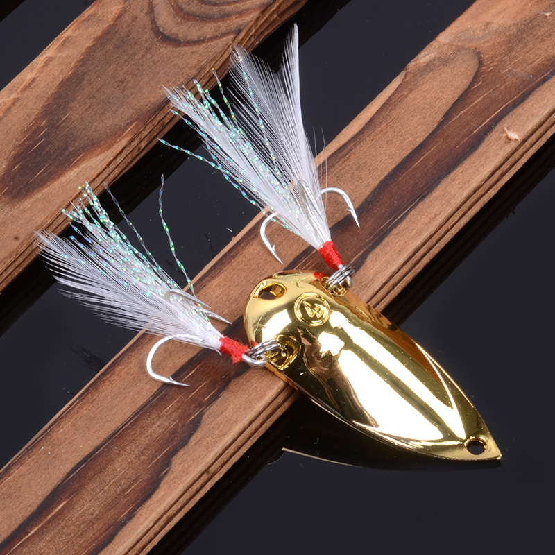 4pcs Fishing lures spoon metal - огляд і ціна Jigger Double Sided