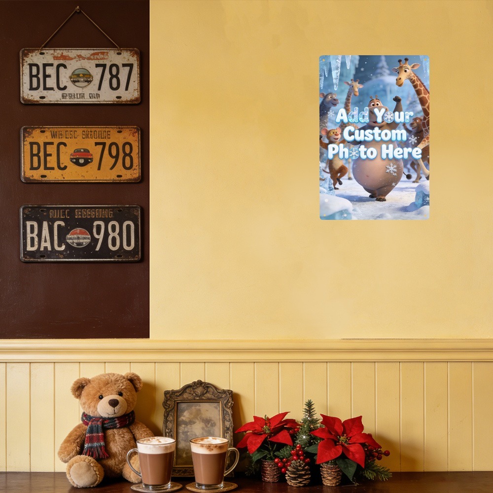 8x12 Inch Customizable Iron Wa - огляд і ціна Home Bar Cafe