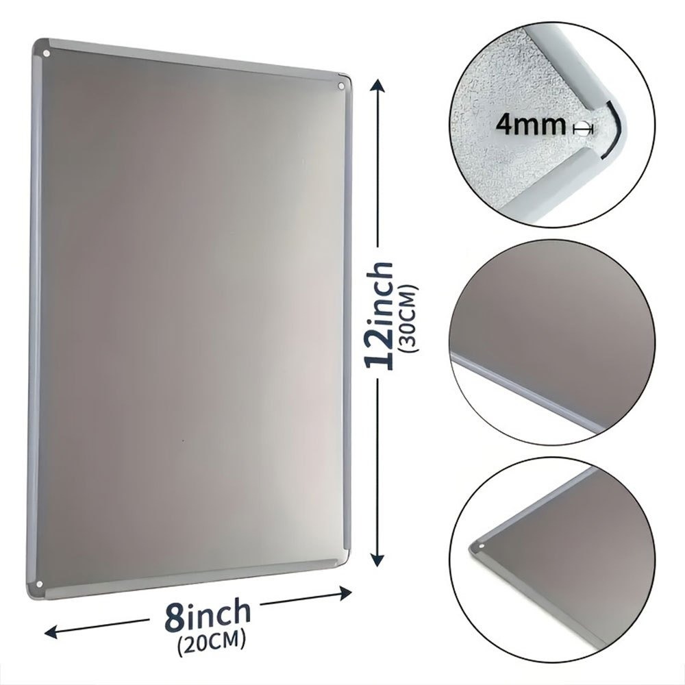 DIY Customizable Metal Wall Pl - огляд і ціна Home Bar Cafe