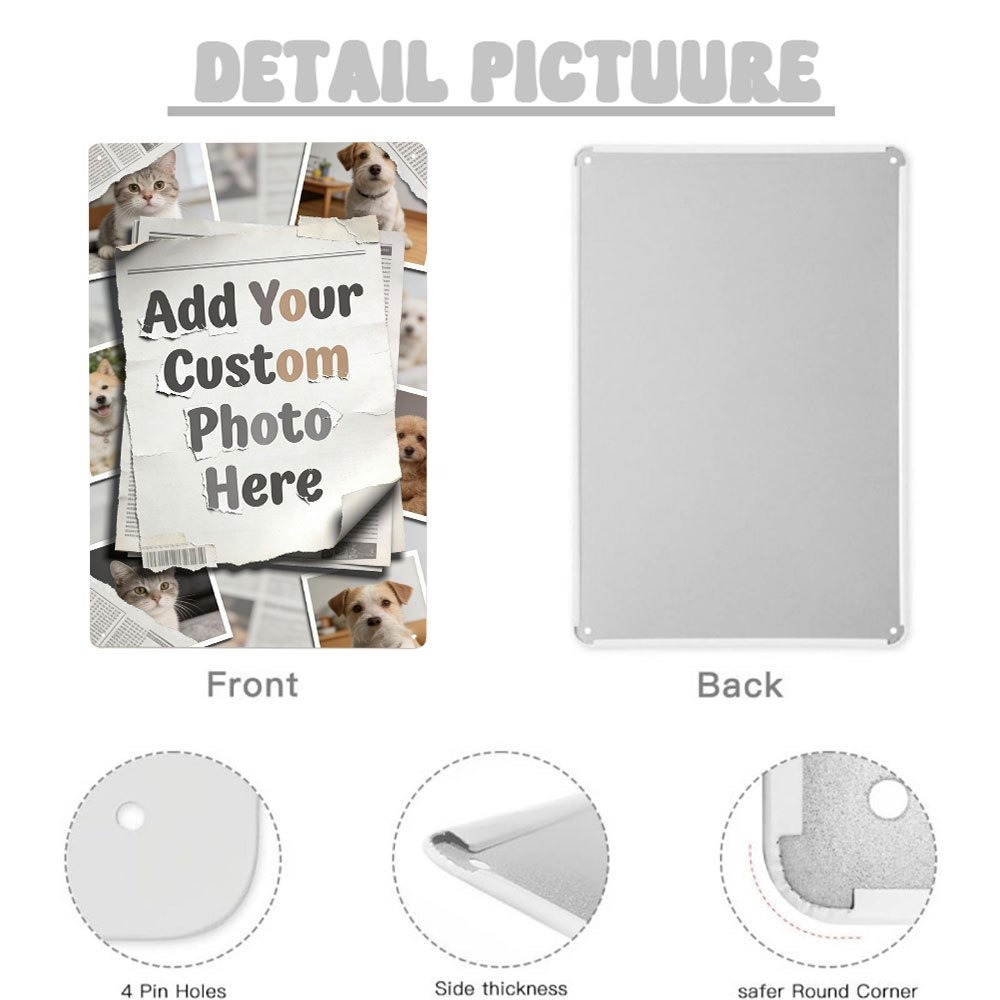 DIY Customizable Metal Wall Pl - огляд і ціна Home Bar Cafe