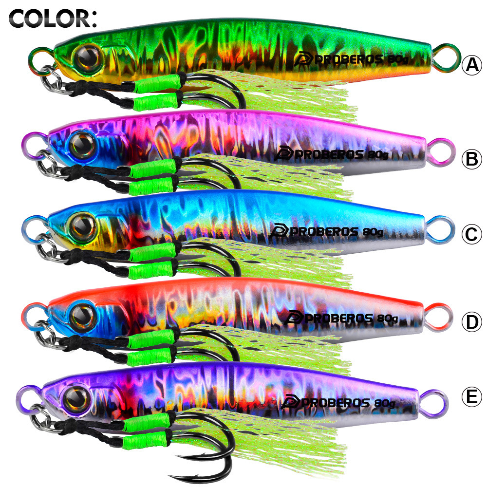 LHFSH 35g-80g Long Cast Metal  - огляд і ціна Jigger Double Sided