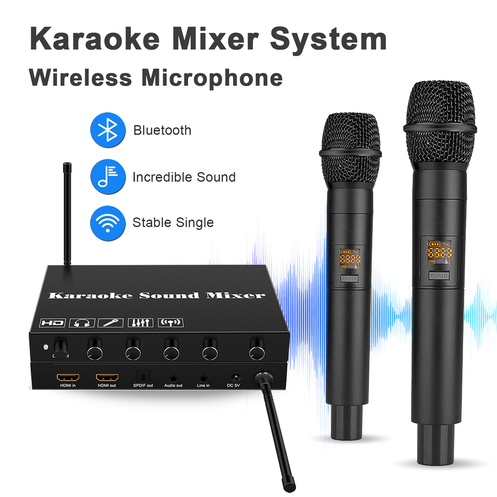 HDMI Karaoke Player Mixer Home - огляд і ціна Home Bar And Theater