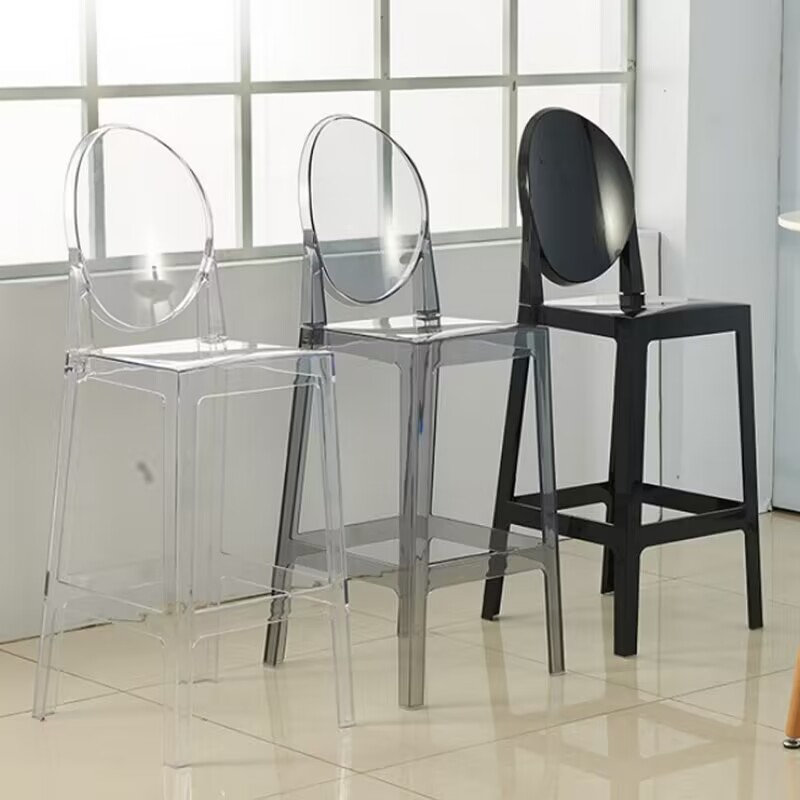 8Pcs Fashion Home Decor Clear  - огляд і ціна Home Bar Stools