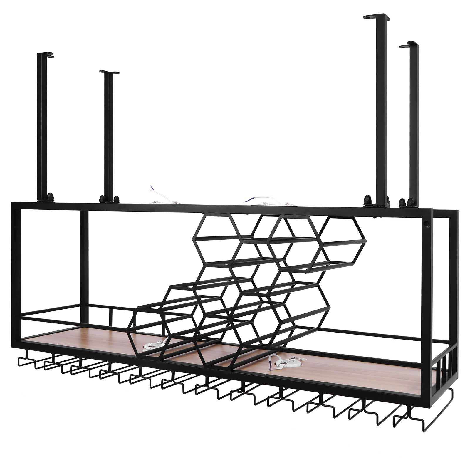 Bar Liquor Bottle Display Shel - огляд і ціна Home Bar Shelves