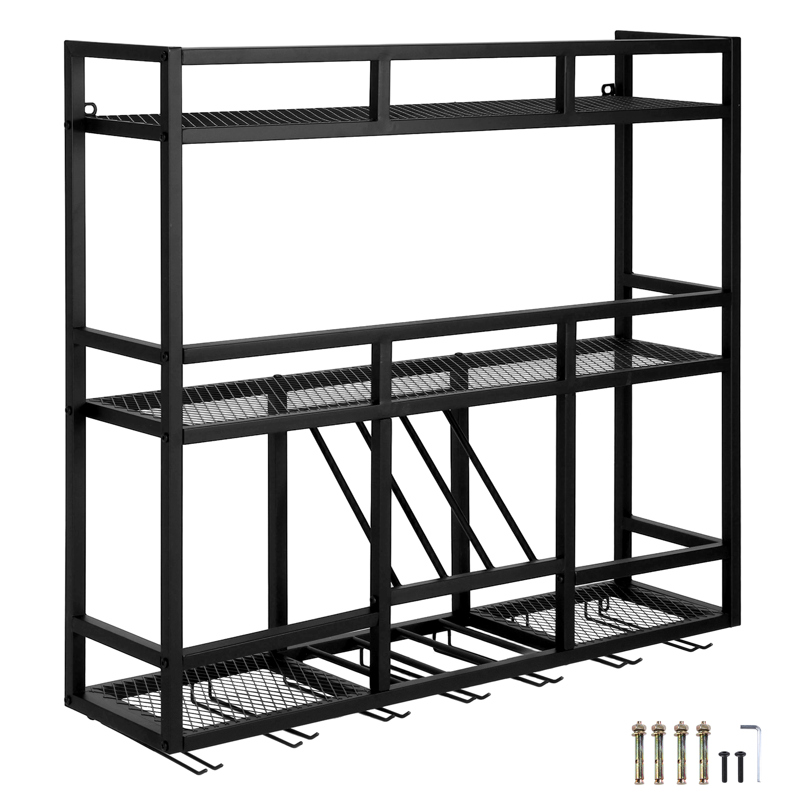3 Tiers Floating Wine Bottle S - огляд і ціна Home Bar Shelves
