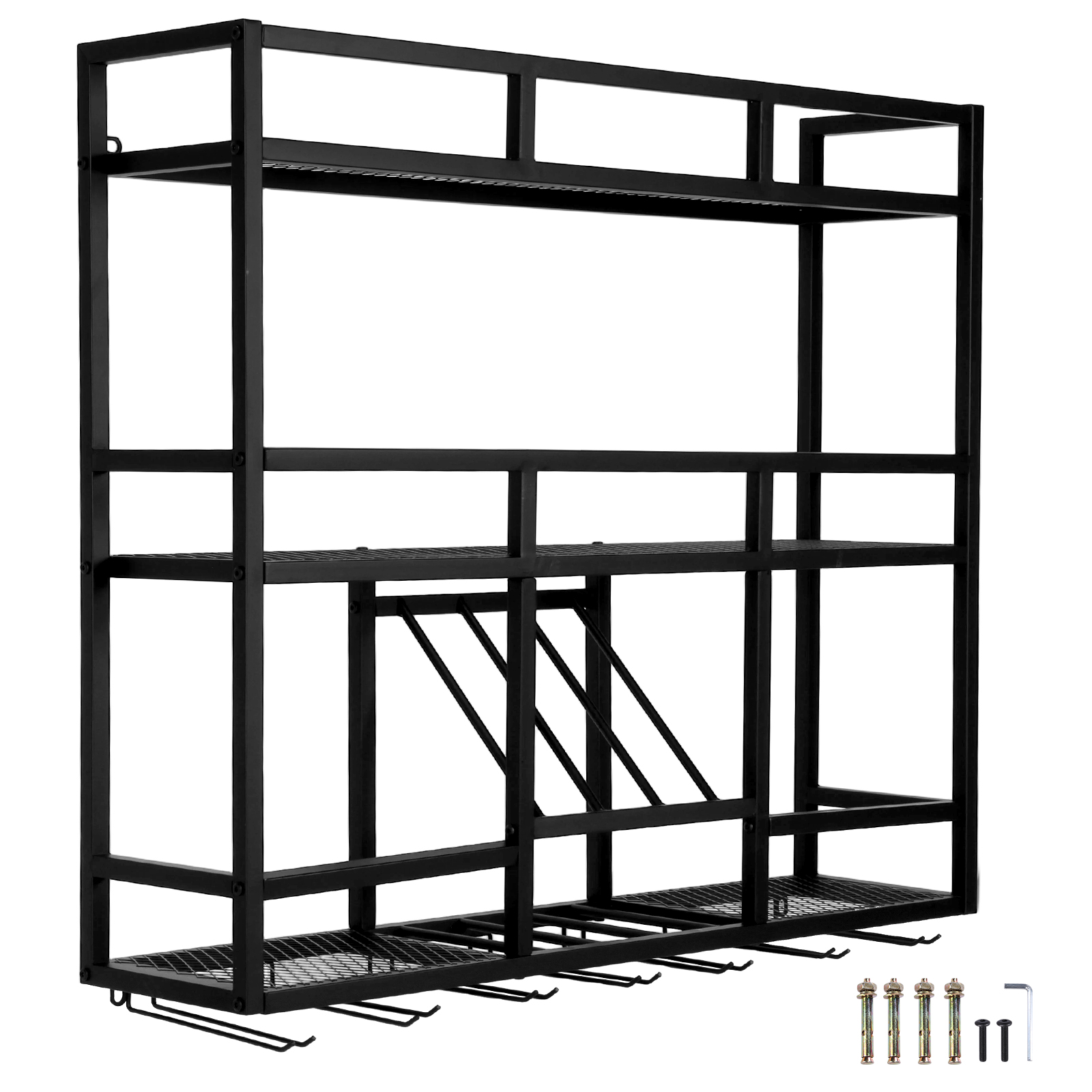 3 Tiers Floating Wine Bottle S - огляд і ціна Home Bar Shelves