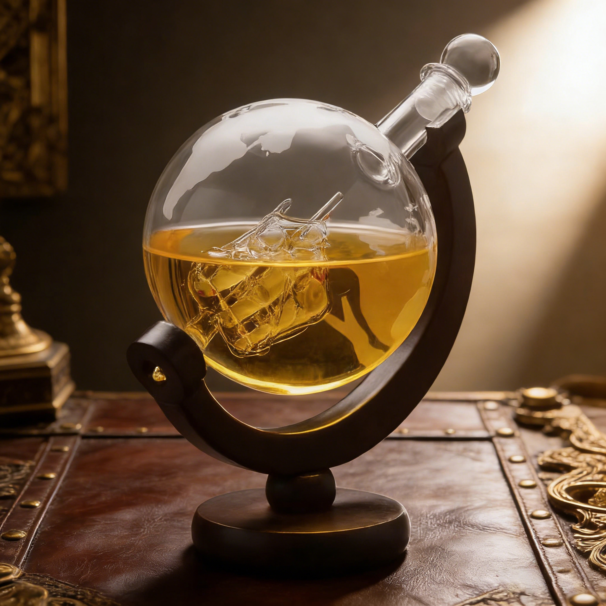 Whiskey Decanter Globe Set 2 B - огляд і ціна Decanter Globe Set