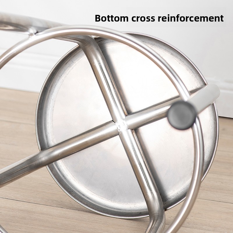 304 Stainless Steel Round Stoo - огляд і ціна Home Bar Lounge