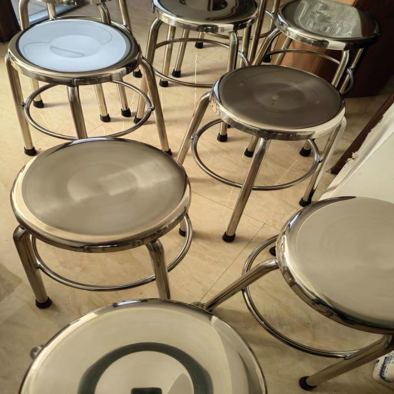 304 Stainless Steel Round Stoo - огляд і ціна Home Bar Lounge