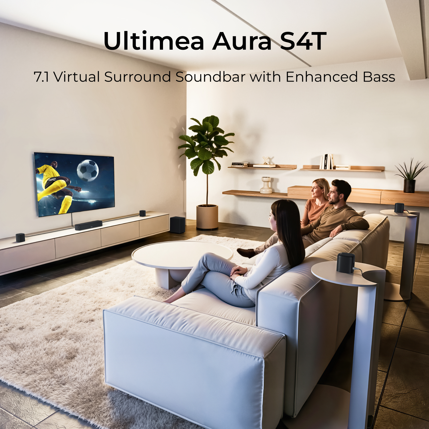ULTIMEA 7.1ch Sound Bar with S - огляд і ціна Home Bar And Theater