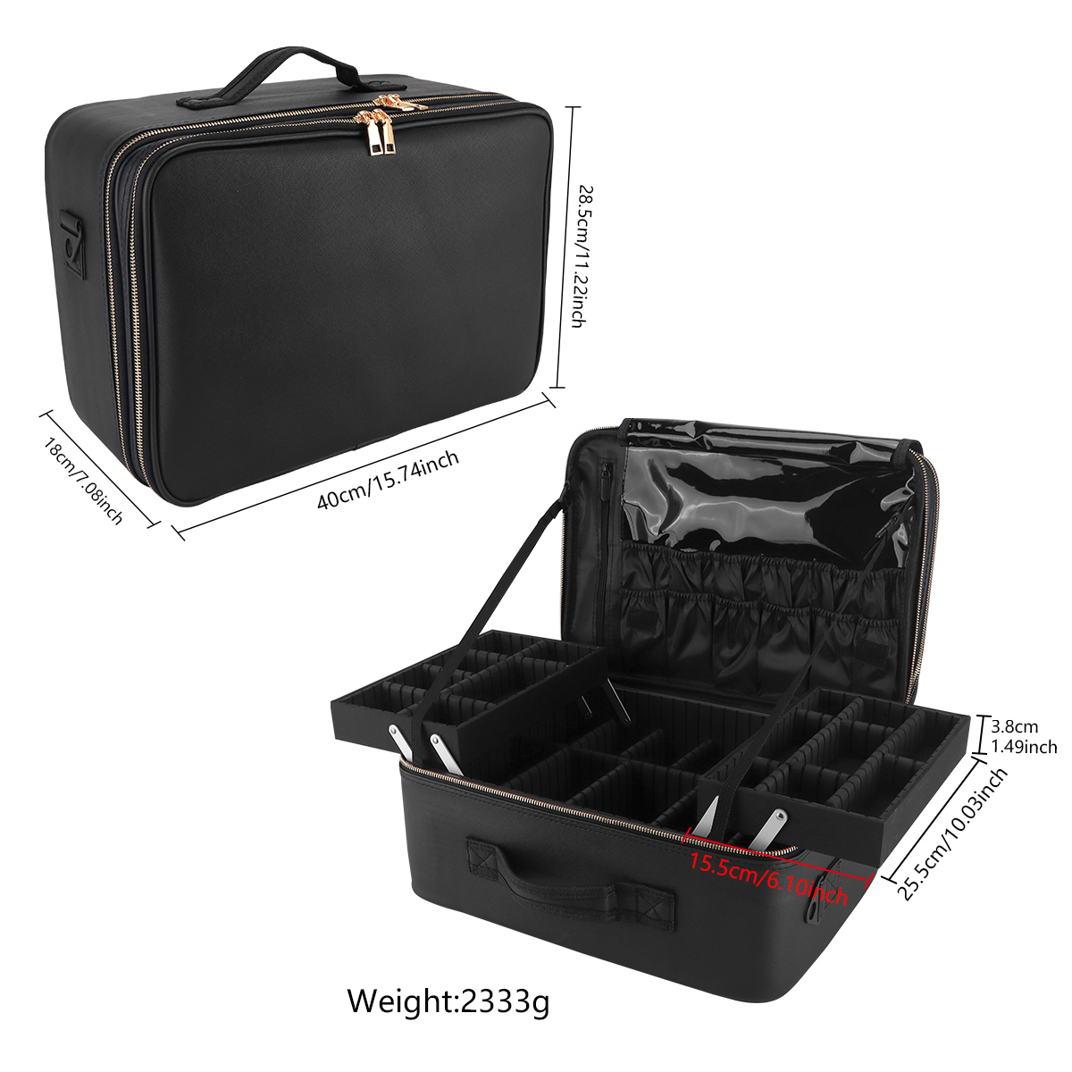 Women Travel Cosmetic Case Org - огляд і ціна Home Barbershop
