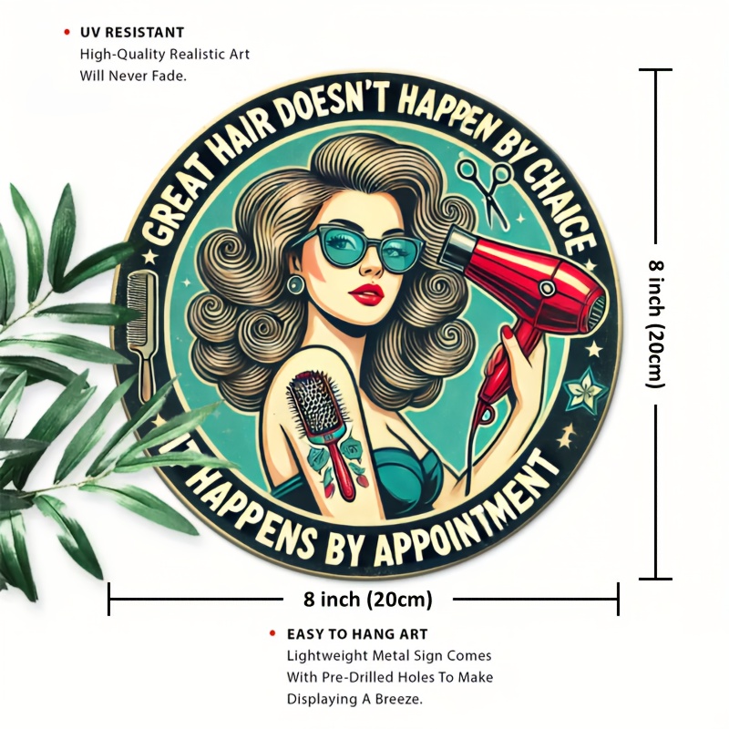 1pc Retro Hair Care Metal Alum - огляд і ціна Home Barbershop