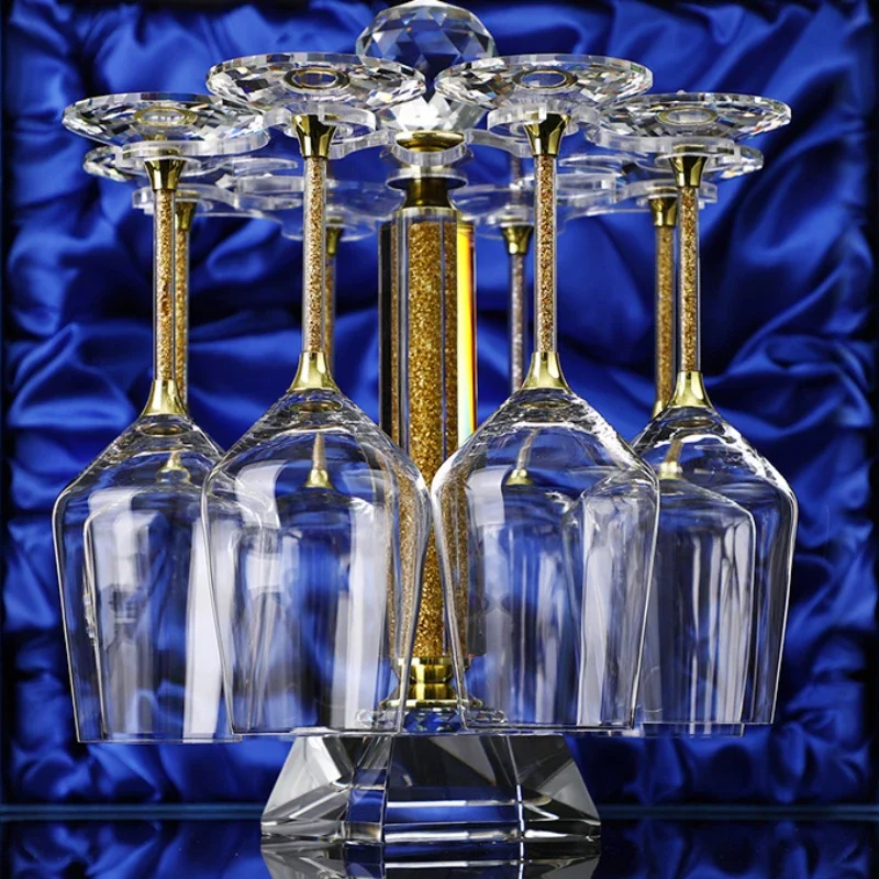 420ml Gold crystal red wine gl - огляд і ціна Highball Glass Set