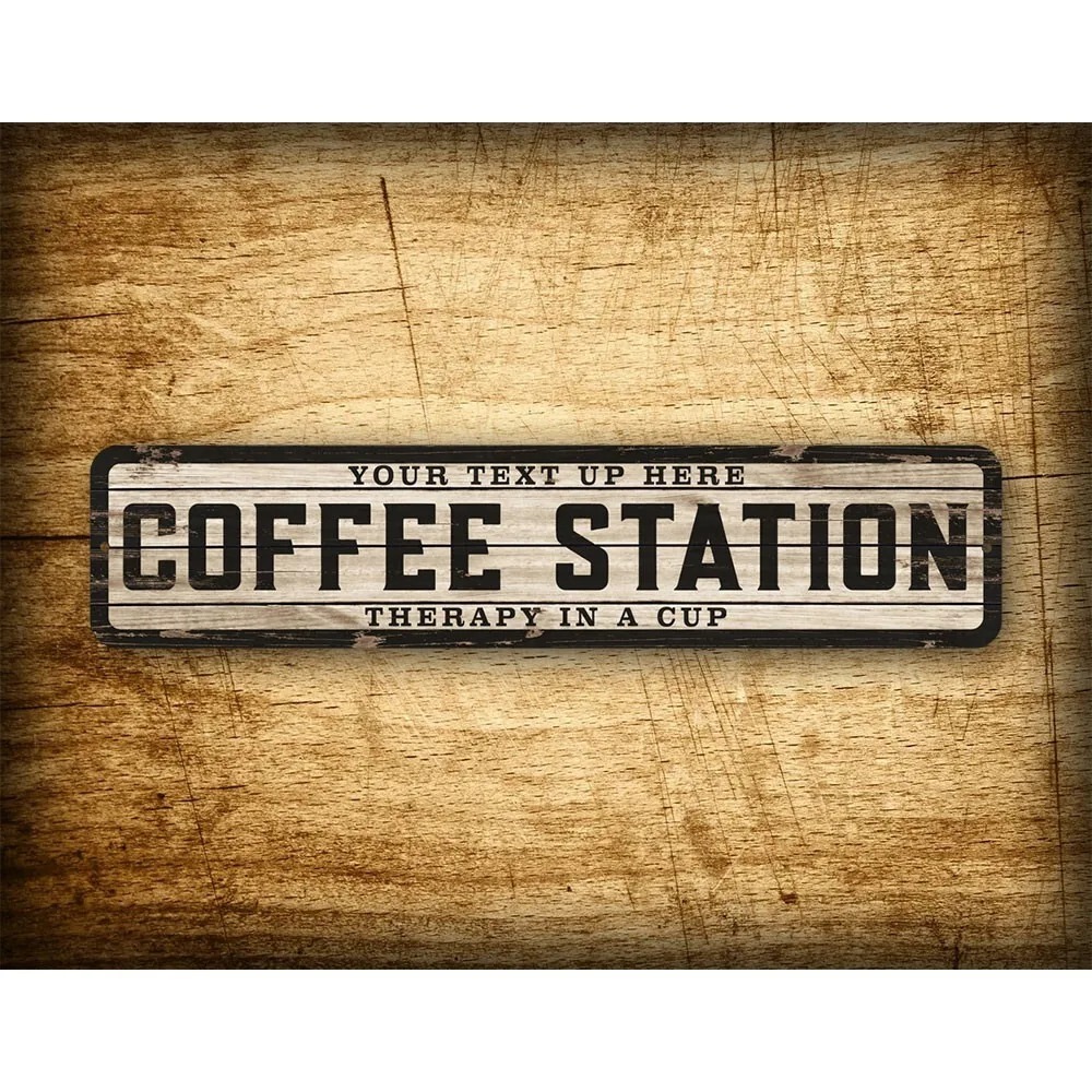 Custom Text Logo Weathered Woo - огляд і ціна Home Bar Cafe