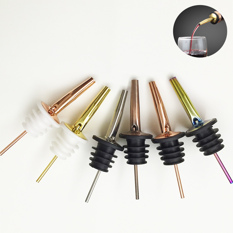 4Pcs Black/Rose Gold/Silver Li - огляд і ціна Speed Pourer Cap