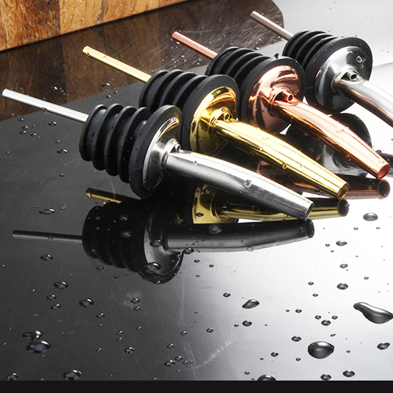 4Pcs Black/Rose Gold/Silver Li - огляд і ціна Speed Pourer Cap