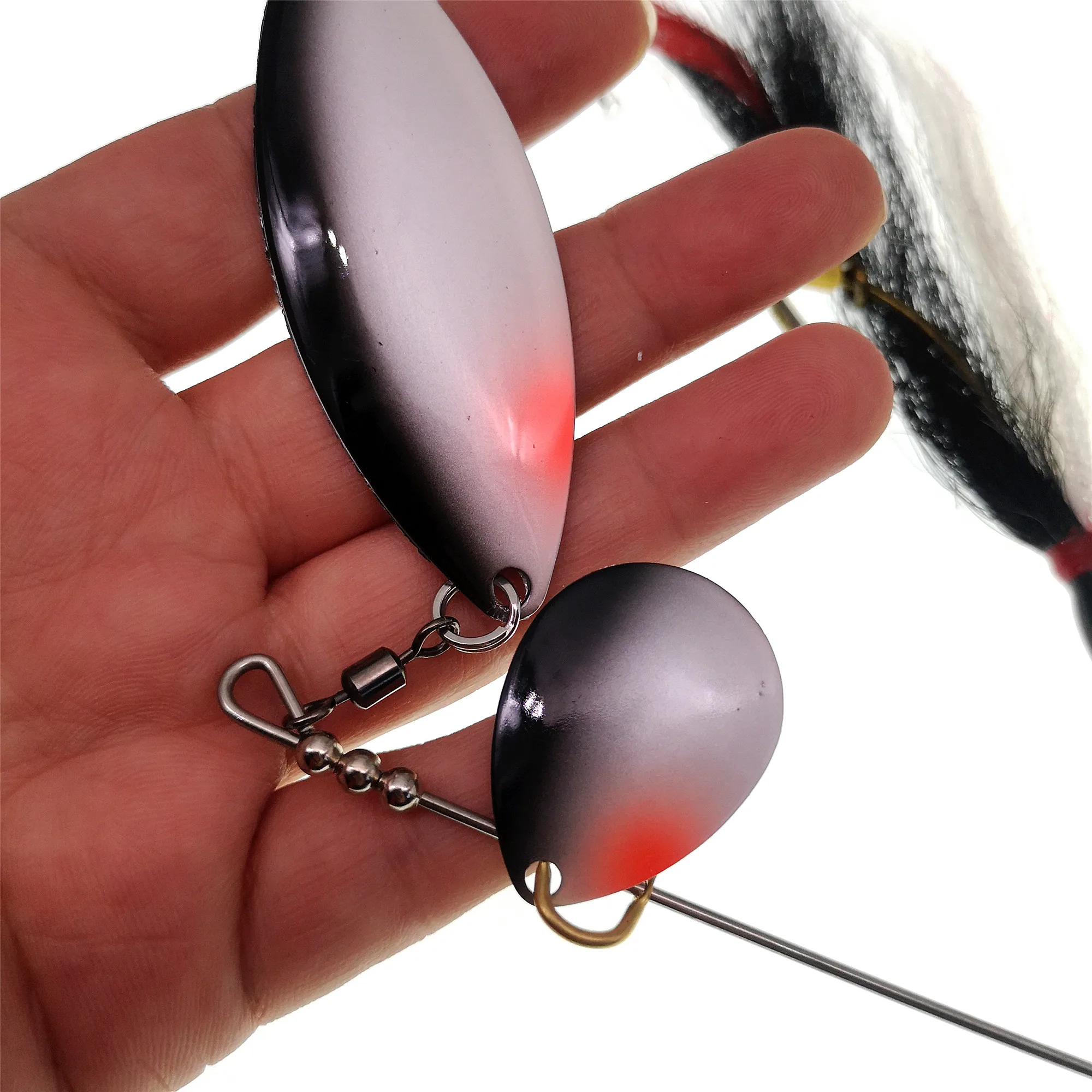 MUKUN Fishing Spinnerbait Lure - огляд і ціна Jigger Double Sided