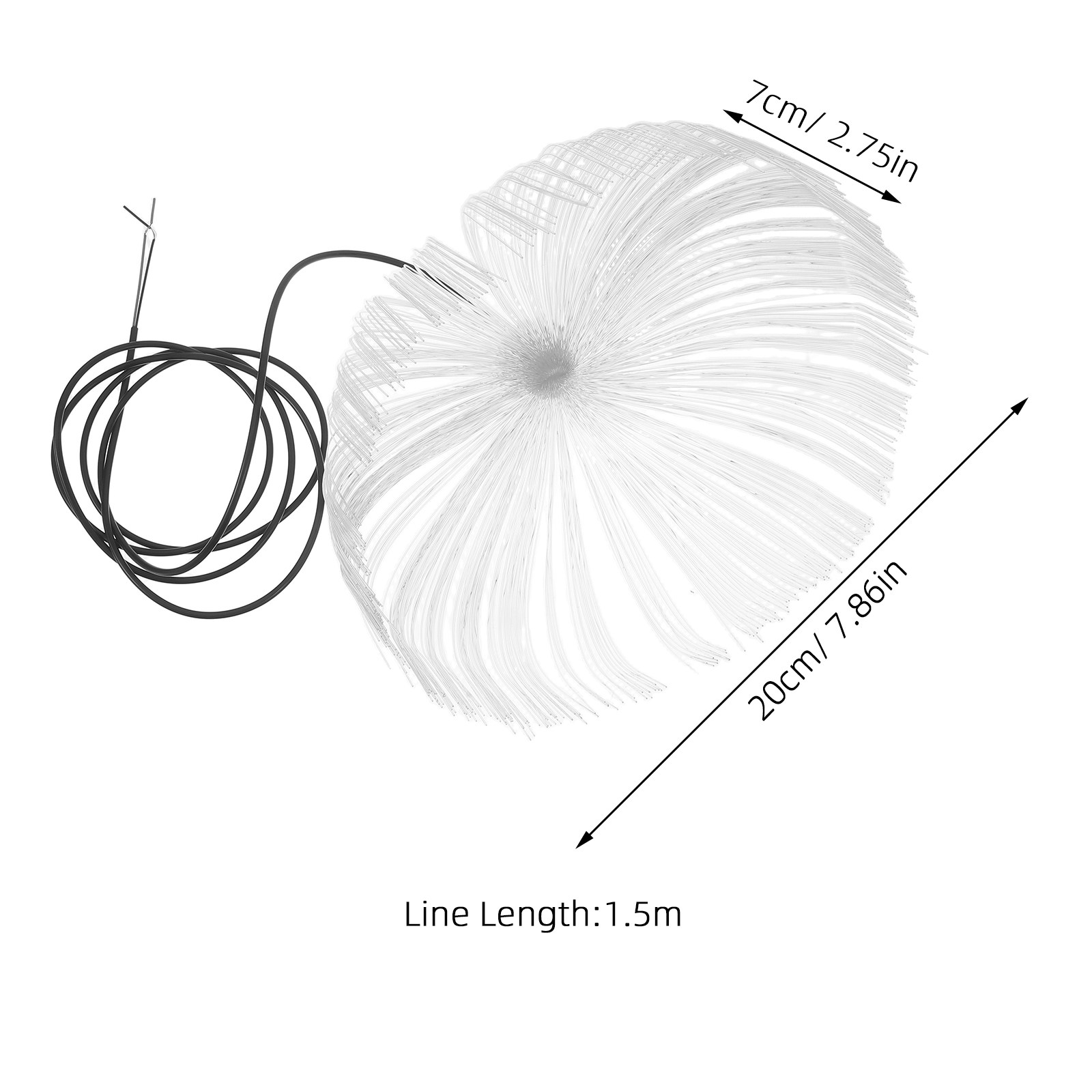 LED Fiber Optic Jellyfish Ceil - огляд і ціна Home Bar And Theater