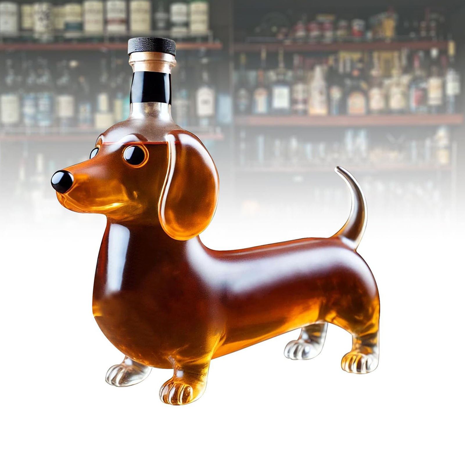 Whiskey Glass Liquor Bottle Da - огляд і ціна Home Bar Shelves