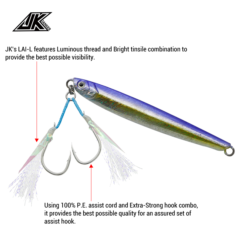 JK LAI-L Shore Jigging Light A - огляд і ціна Jigger Double Sided