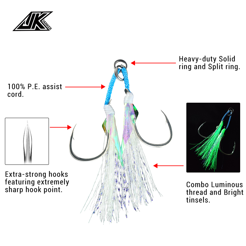 JK LAI-L Shore Jigging Light A - огляд і ціна Jigger Double Sided