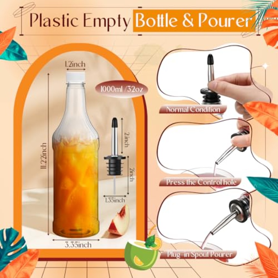 15 Pcs Bar Caddy Accessories 3 - огляд і ціна Speed Pourer Cap