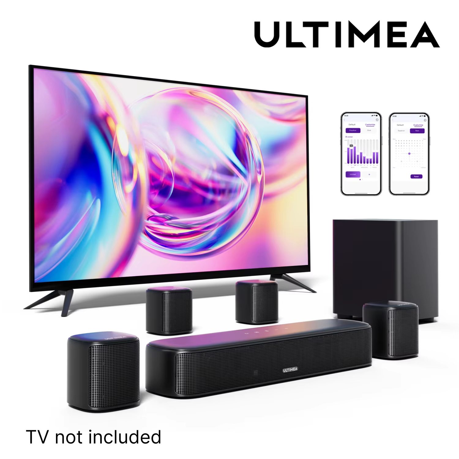 ULTIMEA 7.1 Channel Sound Bar  - огляд і ціна Home Bar And Theater