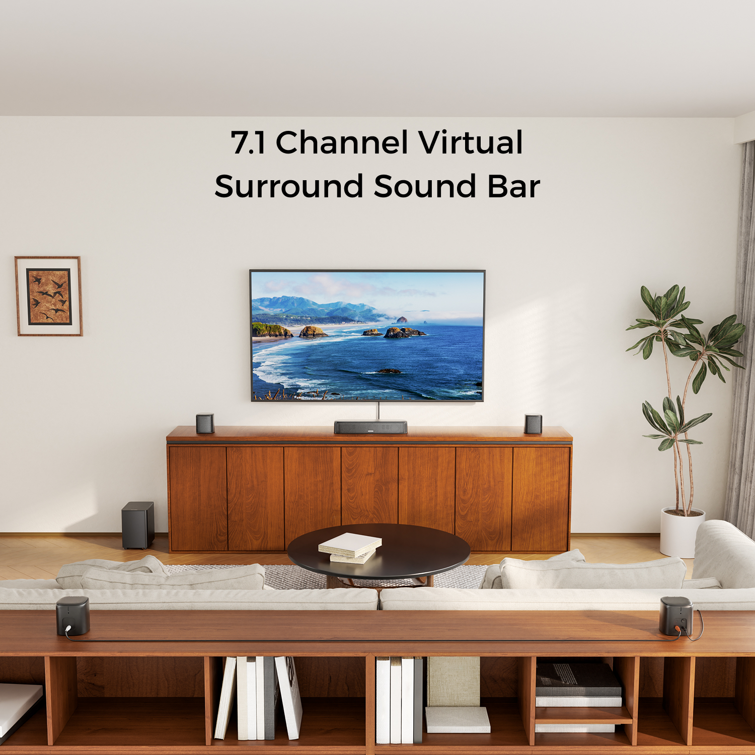 ULTIMEA 7.1 Channel Sound Bar  - огляд і ціна Home Bar And Theater