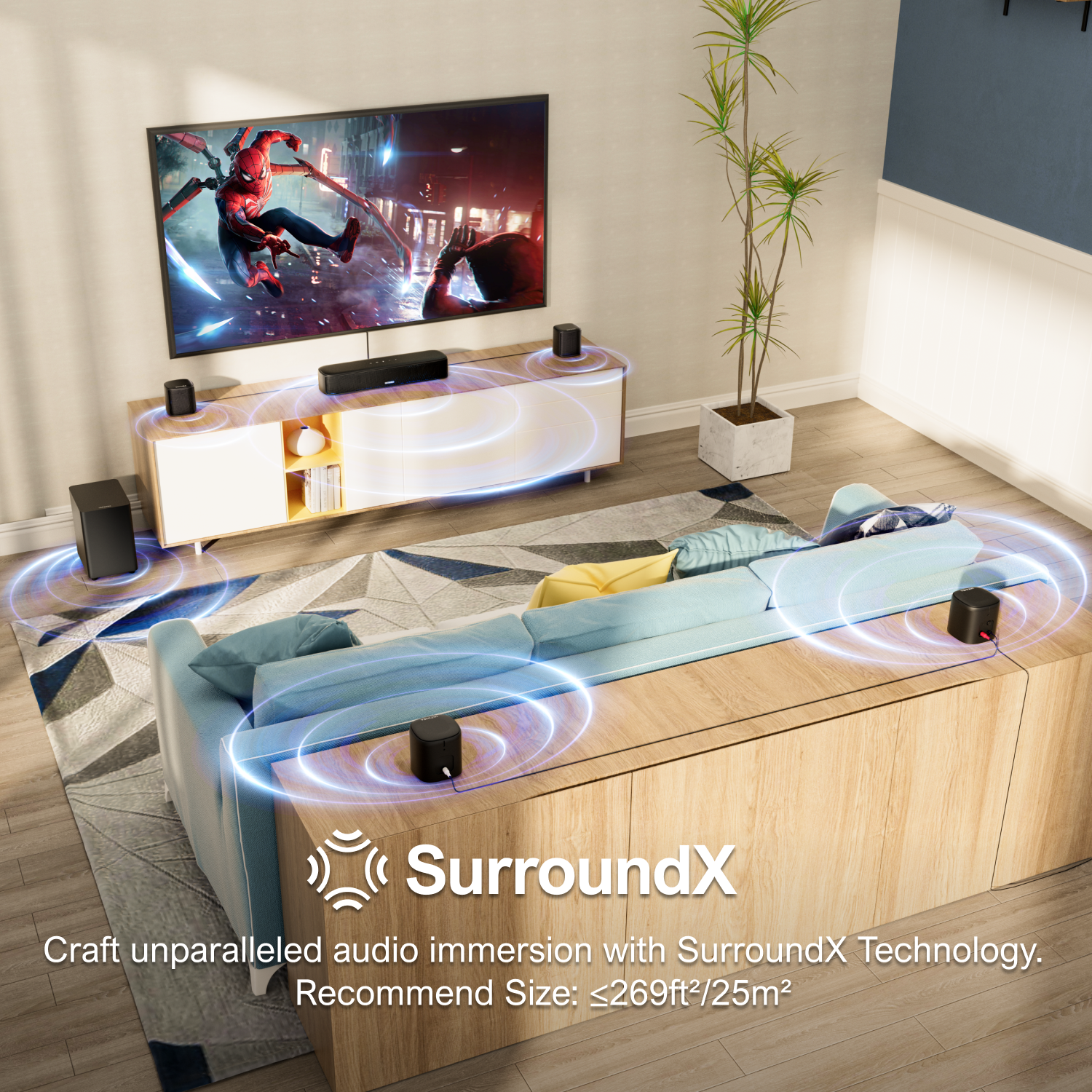 ULTIMEA 7.1 Channel Sound Bar  - огляд і ціна Home Bar And Theater