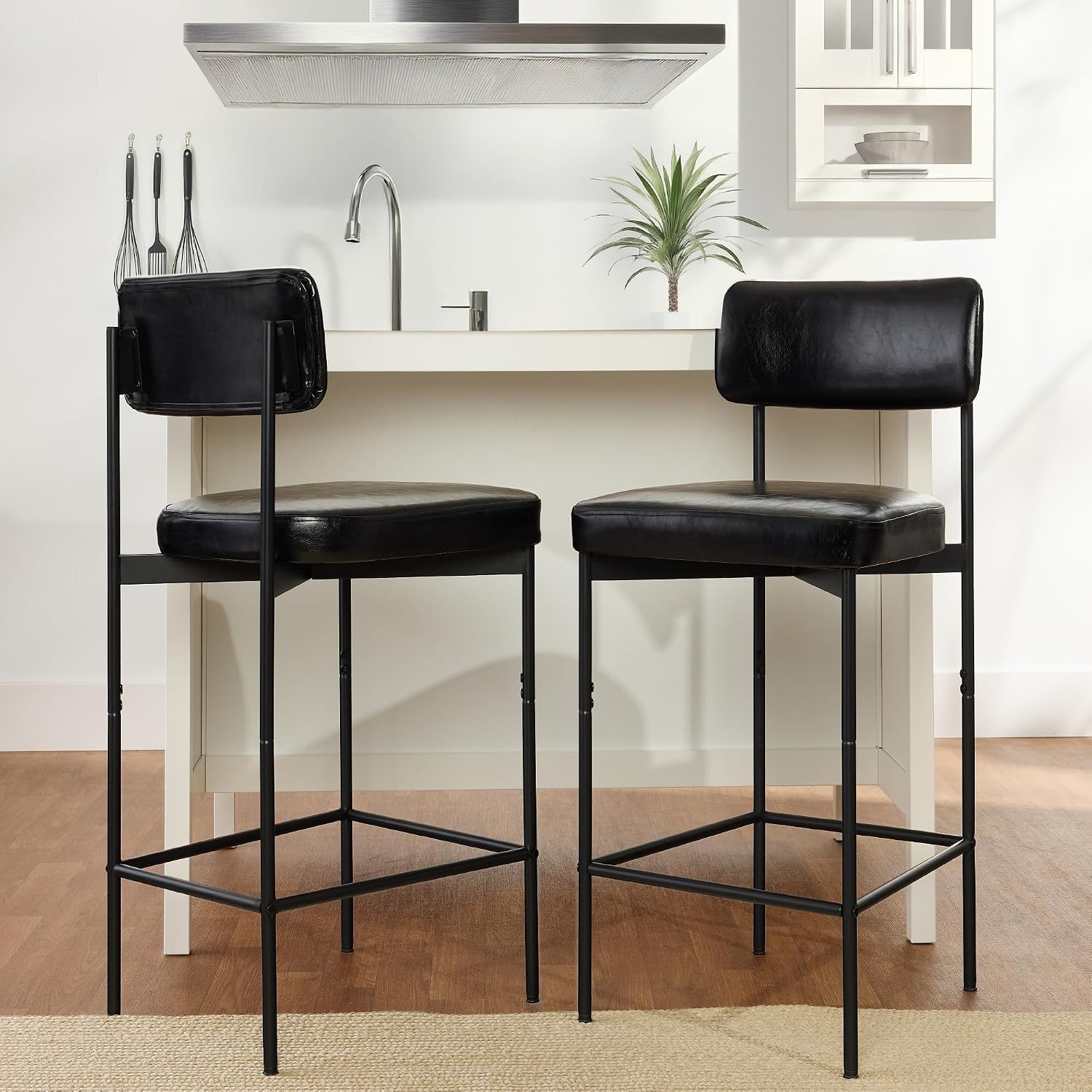Set of 2, Armless Counter Heig - огляд і ціна Home Bar Stools