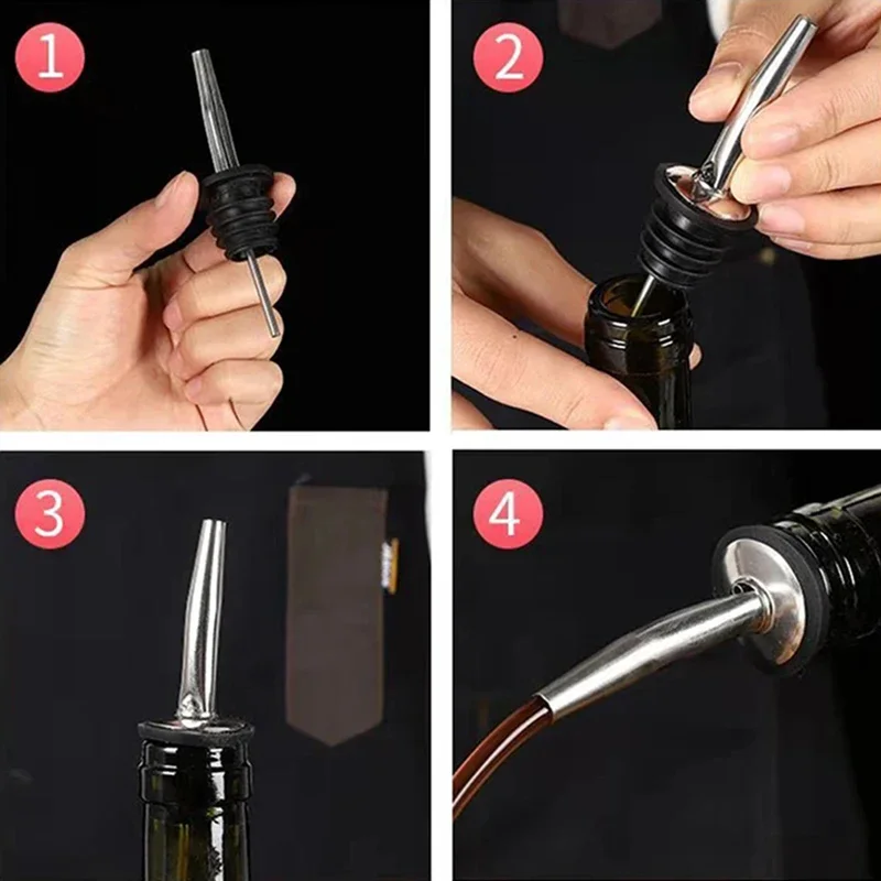 Stainless Steel Wine Pourer Ol - огляд і ціна Speed Pourer Cap