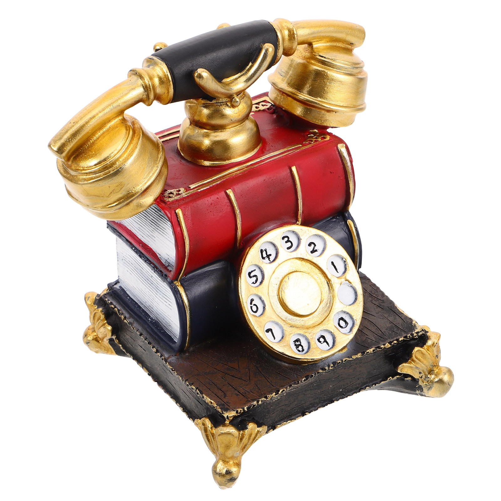 Vintage Rotary Telephone Decor - огляд і ціна Home Bar Shelves