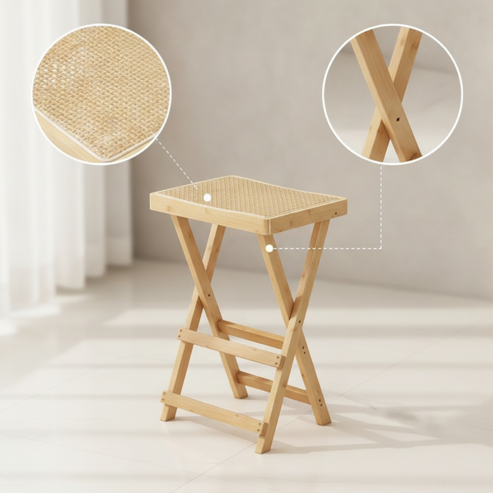 Folding Bar Stool Foldable Bam - огляд і ціна Home Bar Stools