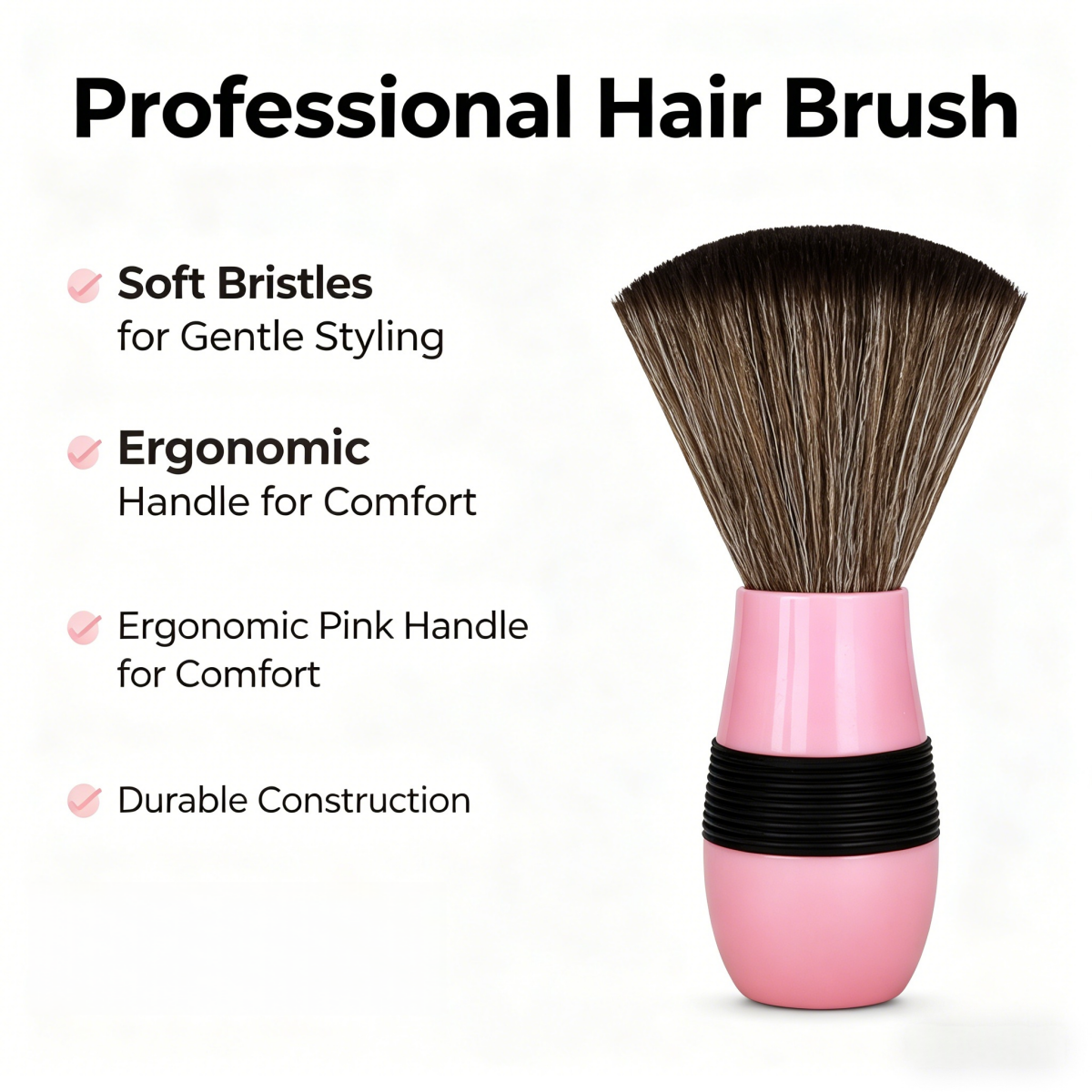 NEW Professional Soft Bristle  - огляд і ціна Home Barbershop