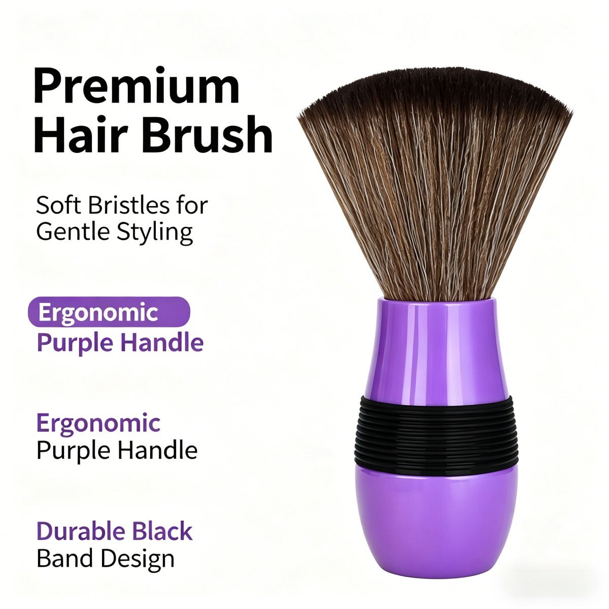 NEW Professional Soft Bristle  - огляд і ціна Home Barbershop