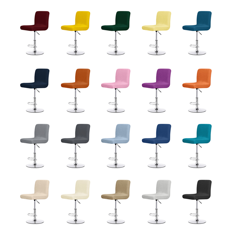 Velvet Solid color Chair Cover - огляд і ціна Home Bar Lounge