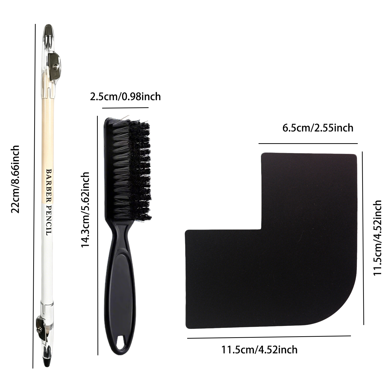 3Pcs Double-sided Barber Beard - огляд і ціна Home Barber