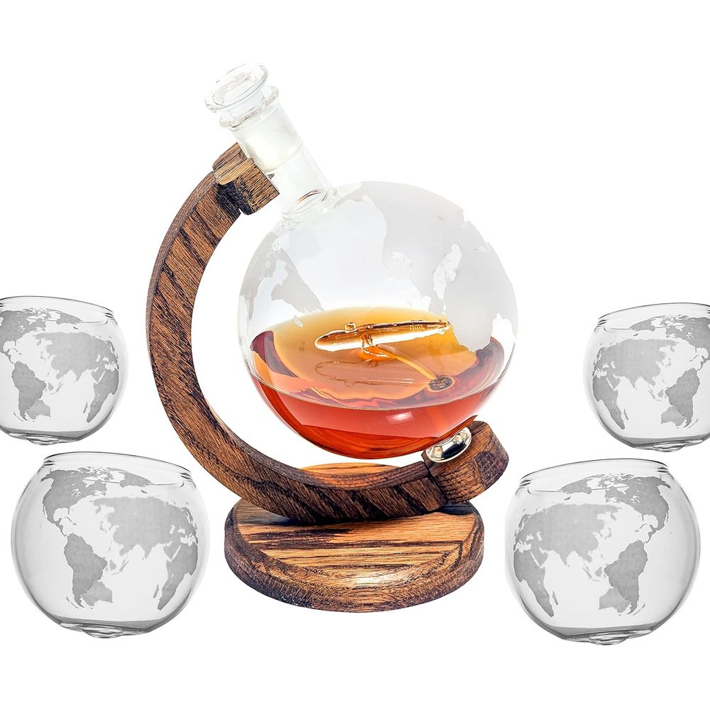 Submarine Decanter Set, Globe  - огляд і ціна Decanter Globe Set