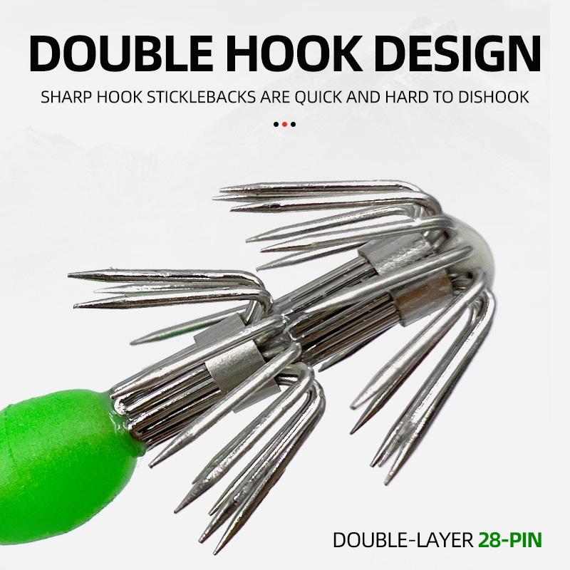 Stainless Steel Squid Umbrella - огляд і ціна Jigger Double Sided