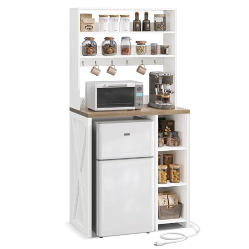 White Farmhouse-Style 6-Tier S - огляд і ціна Home Bar Shelves