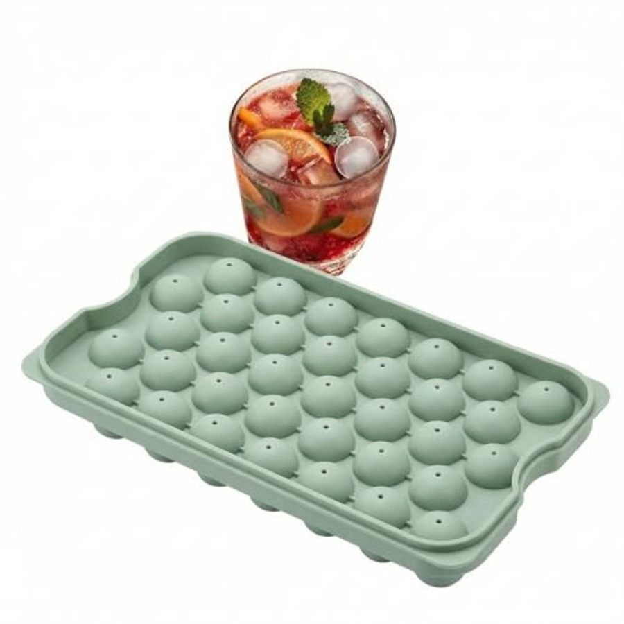 Round Ice Ball Mold Tray 1 Pac - огляд і ціна Ice Mold Sphere