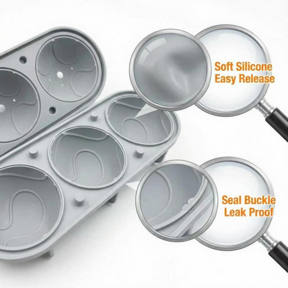 Silicone Ice Cube Tray Slow Me - огляд і ціна Ice Mold Sphere