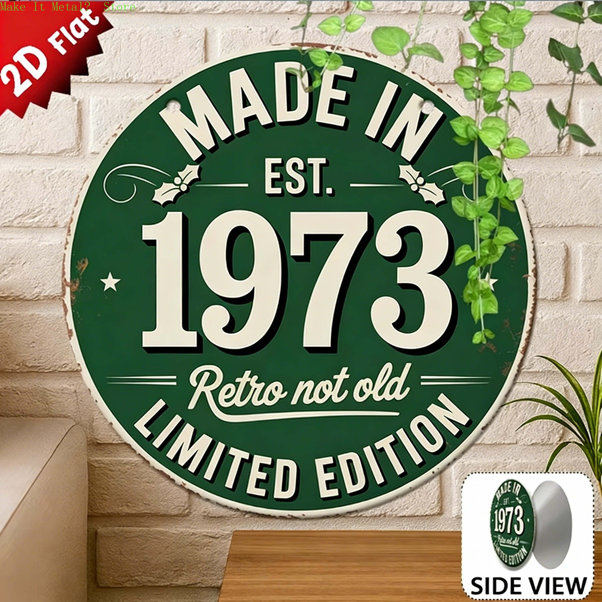 Made in 1976 Retro Not Old 2D  - огляд і ціна Home Bar Cafe